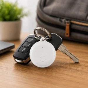 KeyFinder Round Smart Tracker — Anti-Loss Tag for Keys & Bags